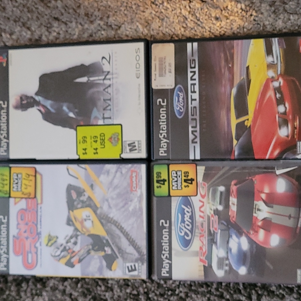 4 Playstation 2 Games